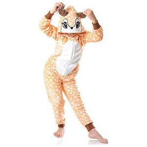 Family Matching Animal Jumpsuit Pajama with Pocket